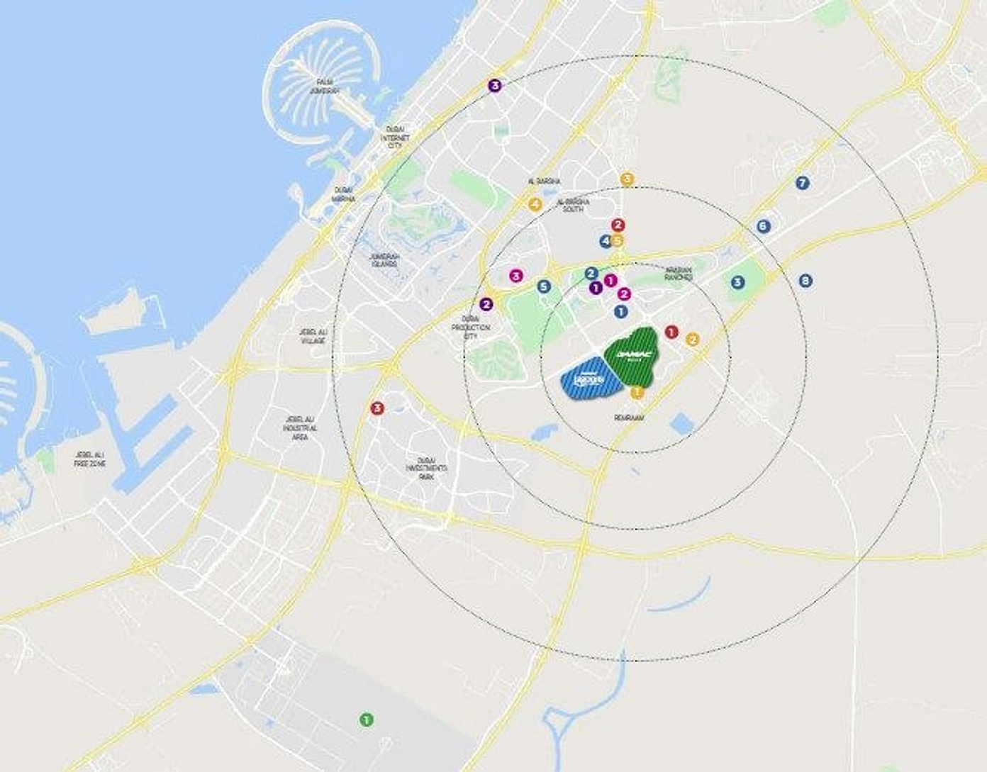 Malta Cluster Is Nestled Within Lagoons by Damac.  - Provident Estate